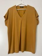 Shirt met splitjes okergeel XL, Kleding | Dames, T-shirts, Geel, Maat 46/48 (XL) of groter, Ophalen of Verzenden, Zo goed als nieuw