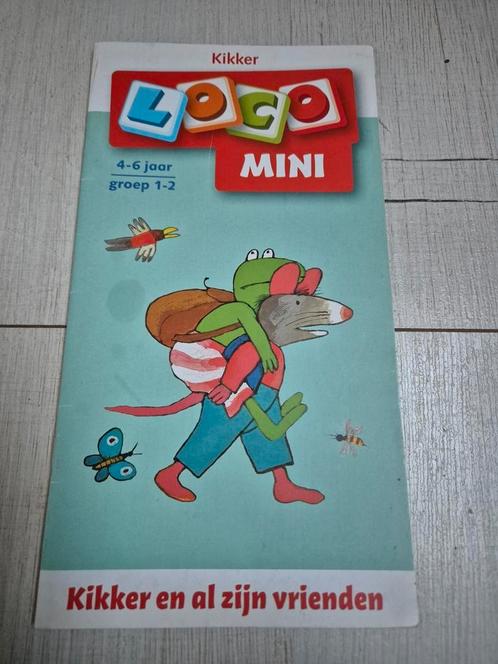 Mini loco boekje: Kikker en al zijn vrienden 4-6, als NIEUW, Kinderen en Baby's, Speelgoed | Educatief en Creatief, Ophalen
