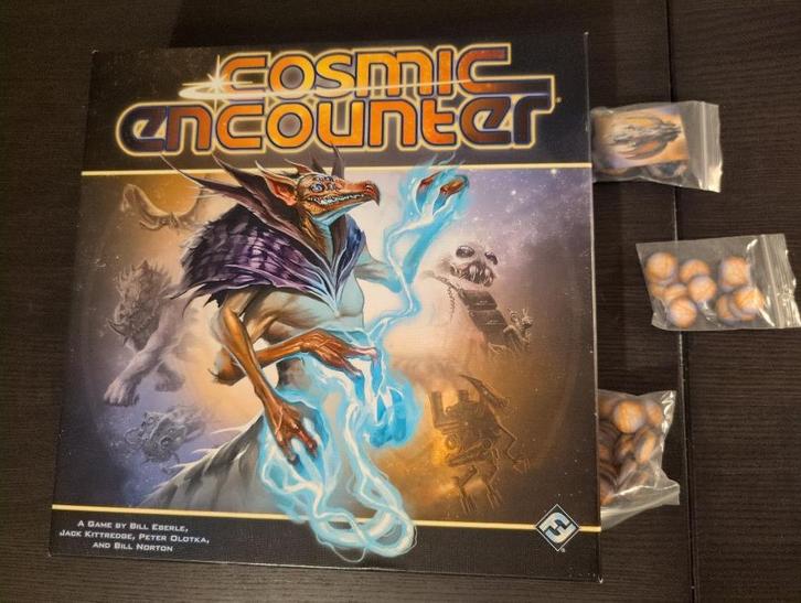 Cosmic Encounter 42nd edition, Hobby en Vrije tijd, Gezelschapsspellen | Bordspellen, Zo goed als nieuw, Ophalen