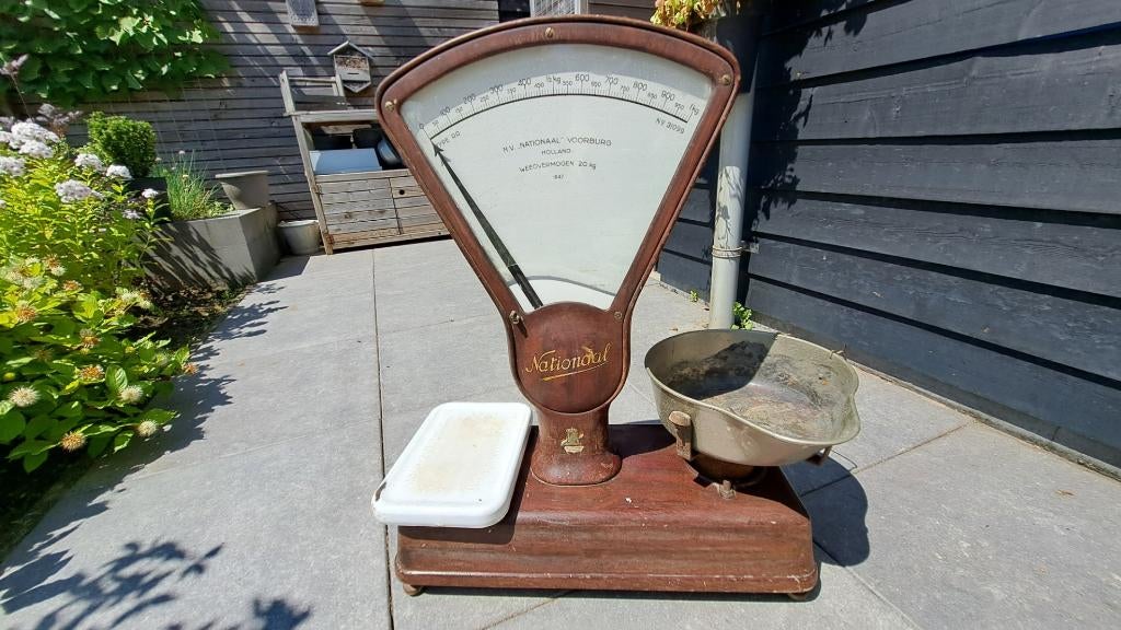 Vintage Winkel Weegschaal, Antiek en Kunst, Ophalen