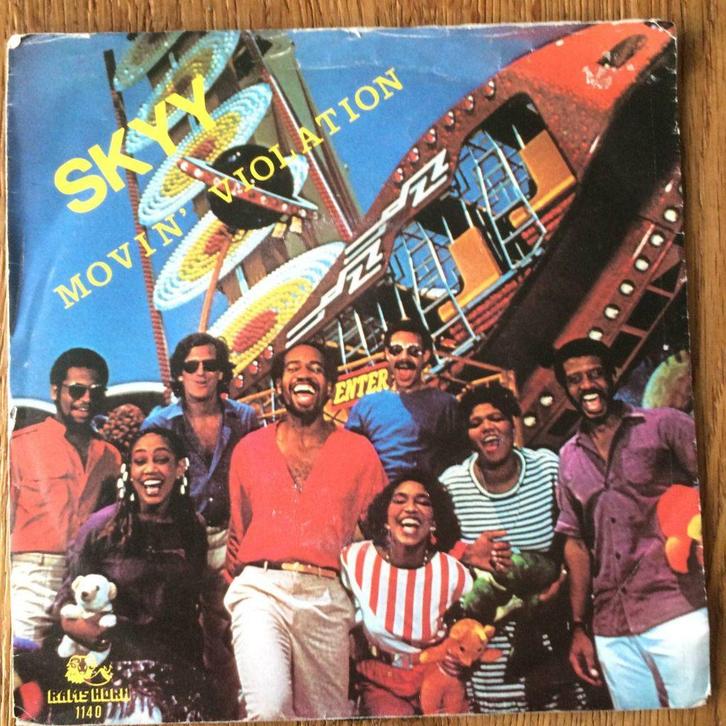 Skyy Movin Violation 7" PS 80s Ramshorn disco funk electro, Cd's en Dvd's, Vinyl Singles, Gebruikt, Single, Dance, 7 inch, Ophalen of Verzenden