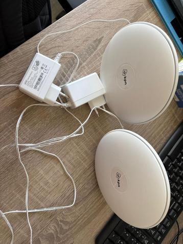 2x KPN SuperWifi Punten (wit) beschikbaar voor biedingen