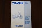 Tomos 25 45 Standard Limited Quadro 1996 1997 parts list, Fietsen en Brommers, Ophalen of Verzenden