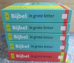 NBV - Groot letter Bijbel - 5 delen OT en NT compleet, Ophalen of Verzenden, Christendom | Protestants