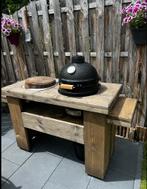 grillset met houten tafel en natuursteen KAMADO, Tuin en Terras, Ophalen of Verzenden, Zo goed als nieuw, Urban Chef