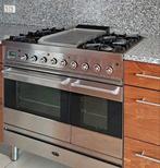 Luxe Boretti fornuis met dubbele oven, Ophalen, Gebruikt, Hete lucht, 60 cm of meer