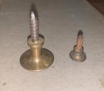 20 antieke messing meubelknoppen ladebeslag, Antiek en Kunst, Ophalen of Verzenden, Koper