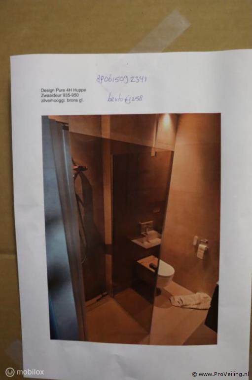 Online Veiling: Design Pure 4H Huppe zwaaideur 935-950, Doe-het-zelf en Verbouw, Sanitair, Nieuw