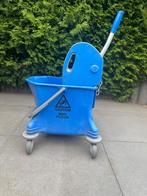 Mopwagen / rolemmer inclusief pers - blauw, Ophalen, Gebruikt, Kunststof, Met handgreep