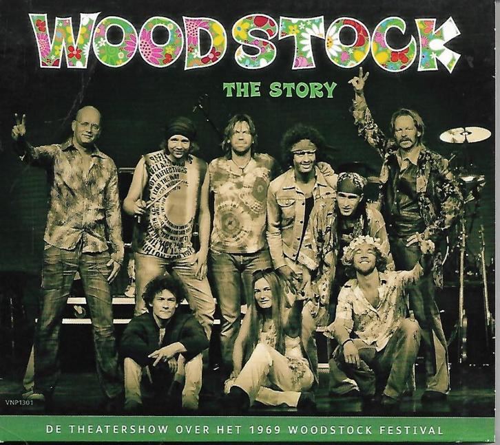 Woodstock The Story Cast – Woodstock The Story, Cd's en Dvd's, Cd's | Overige Cd's, Gebruikt, Ophalen of Verzenden