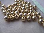 358/ gouden DQ kralen, Ophalen of Verzenden, Nieuw, Kraal