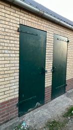 Boeren schuur deur, Doe-het-zelf en Verbouw, Deuren en Horren, Ophalen, Gebruikt, 80 tot 100 cm, Buitendeur