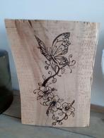 handgemaakt houtbrandwerk  pyrografie, Ophalen of Verzenden, Nieuw, Knutselwerk