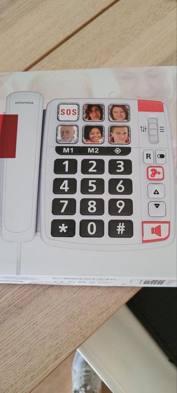 SwissVoice Xtra 1110 senioren telefoon thuis beschikbaar voor biedingen