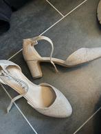 Gouden glitterpump maat 39, Kleding | Dames, Trouwkleding en Trouwaccessoires, Ophalen of Verzenden, Zo goed als nieuw, Overige kleuren