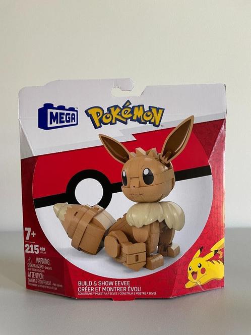 MEGA Pokemon Eevee Lego Construction Set - NIEUW!, Hobby en Vrije tijd, Verzamelkaartspellen | Pokémon, Nieuw, Overige typen, Ophalen of Verzenden
