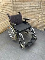 Inklapbaar rolstoel met remmen voor de begeleider., Diversen, Rolstoelen, Ophalen, Inklapbaar, Gebruikt, Duwrolstoel