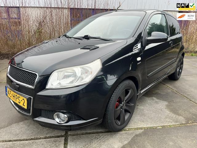 Chevrolet Aveo 1.4 16V LS AUTOMAAT-108112 km, Auto's, Chevrolet, Te koop, Aveo, ABS, Airbags, Airconditioning, Centrale vergrendeling