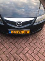 Mazda 6 1.8 Sportbreak 2008 Zwart, Auto's, Mazda, Stof, Zwart, 4 cilinders, Zwart