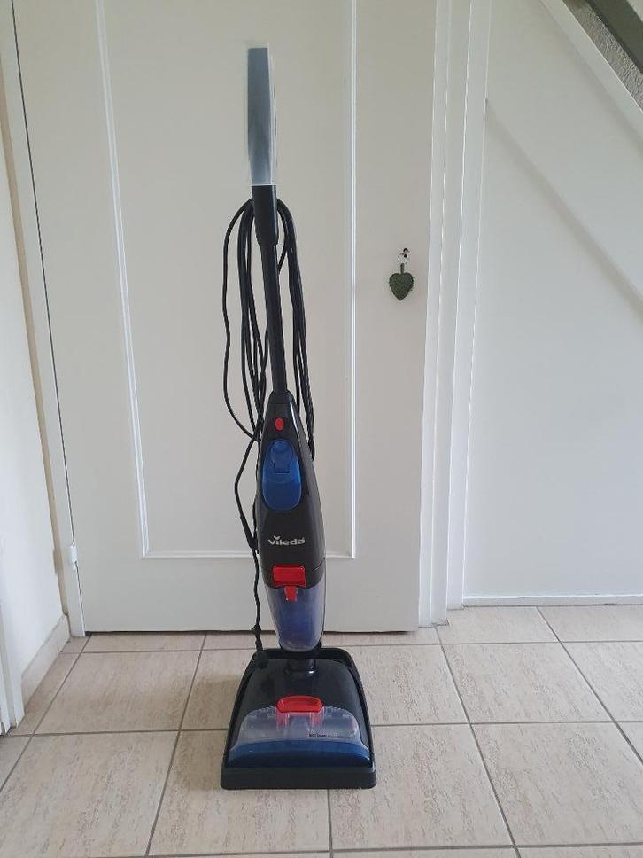 Vileda JetClean nat/droog zuiger, Witgoed en Apparatuur, Stofzuigers, Gebruikt, Waterstofzuiger, Minder dan 1200 watt, Reservoir