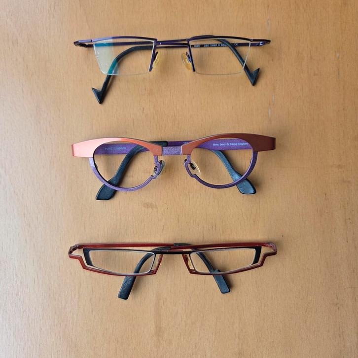 Theo brillen - Unieke designs!, Sieraden, Tassen en Uiterlijk, Zonnebrillen en Brillen | Heren, Bril, Ophalen of Verzenden