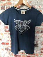 Barely Retro by JAFT blauw t-shirt small 36, Blauw, Zo goed als nieuw, Korte mouw, Maat 36 (S)
