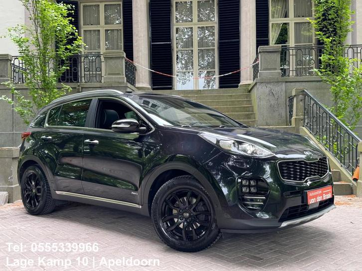 Kia Sportage 1.6 T-GDI 4WD GT-Line Panorama Xenon Navi Leder, Auto's, Kia, Bedrijf, Te koop, Sportage, 4x4, ABS, Achteruitrijcamera