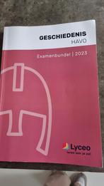 Examenbundel Geschiedenis HAV0 2023, Ophalen of Verzenden, Geschiedenis, Zo goed als nieuw