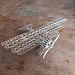 Houten model dubbeldekker vliegtuig, Overige merken, 1:72 tot 1:144, Ophalen of Verzenden, Zo goed als nieuw