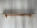 Rustieke wandplank 120x10cm voor boeken of accessoires, Ophalen, Zo goed als nieuw