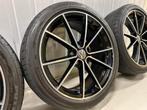 18'' VW Golf 7R GTI Belvedere 5G0601025CF Velgen Bridgestone, 18 inch, Gebruikt, Banden en Velgen, Ophalen of Verzenden