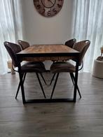 Eethoek, Ophalen of Verzenden, Zo goed als nieuw, 4 tot 6 stoelen