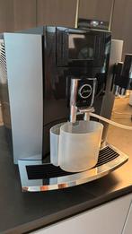 JURA E8 Koffiemachine - Gebruikt, Witgoed en Apparatuur, Koffiezetapparaten, Afneembaar waterreservoir, Koffiemachine, Zo goed als nieuw