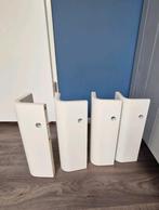 Auping auronde poten 34 cm, Huis en Inrichting, Ophalen, Overige materialen, Gebruikt, Wit