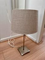 Minimalistic beige table/desk lamp, Huis en Inrichting, Lampen | Tafellampen, Ophalen, Gebruikt, Metaal, Minder dan 50 cm
