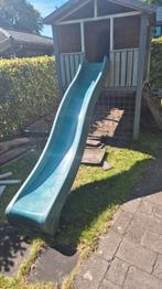 glijbaan groen 300cm, Ophalen, Gebruikt