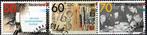 Nederland nr. 1313a strip van 3 Filacento 1984 gestempeld, Postzegels en Munten, Postzegels | Nederland, Verzenden, Na 1940, Gestempeld