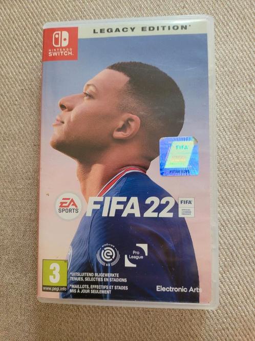 FIFA 22 Legacy Edition Nintendo Switch, Spelcomputers en Games, Games | Nintendo Switch, Zo goed als nieuw, Sport, 3 spelers of meer