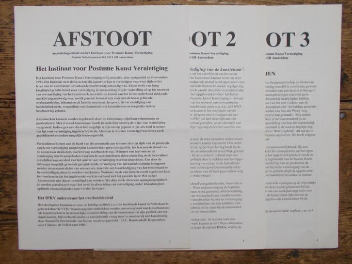 Dave Desjardine, Conceptuele Kunst Rond Kunstvernietiging., Antiek en Kunst, Kunst | Overige Kunst, Ophalen