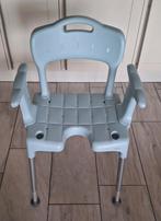 Etac Swift douchestoel met rugleuning en armsteunen ZGAN, Diversen, Verpleegmiddelen, Ophalen, Zo goed als nieuw