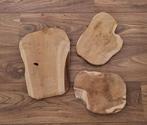 Set van 3 houten decoratieplanken, Huis en Inrichting, Ophalen, Zo goed als nieuw