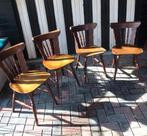 Tekoop 14 café stoelen zie foto bieden maar, Huis en Inrichting, Barkrukken, Ophalen of Verzenden