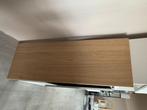 Besta Bovenblad, eikenfineer 120x42 cm, Huis en Inrichting, Ophalen, Gebruikt, Minder dan 150 cm, Minder dan 100 cm