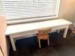 Lange Wandtafel / Sidetable / bureautje / tafel, Huis en Inrichting, Ophalen, Gebruikt, 150 tot 200 cm, 25 tot 50 cm