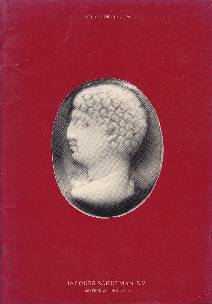 J. Schulman Verkooplijst Archaelogie / Munten 238 Juni/Juli, Boeken, Catalogussen en Folders, Gelezen, Catalogus, Ophalen of Verzenden
