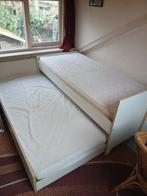 Uitschuifbaar 1-2 persoonsbed *gratis ophalen!*, Huis en Inrichting, Slaapkamer | Bedden, Ophalen, Gebruikt, 90 cm, Wit
