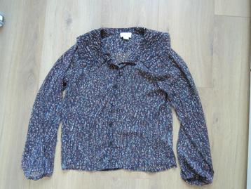 nieuwe prachtige herfst bruine blouse Cotton Club maat S beschikbaar voor biedingen