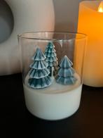 Kerstkaars - 200gr soja was - 25+ branduren, Ophalen of Verzenden, Overige materialen, Minder dan 25 cm