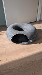 Katten tunnel/mand. Grijs met rits., Dieren en Toebehoren, Kattenmanden, Ophalen, Zo goed als nieuw
