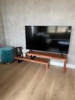 TV-meubel massief hout, Ophalen, Zo goed als nieuw, 25 tot 50 cm, Minder dan 100 cm